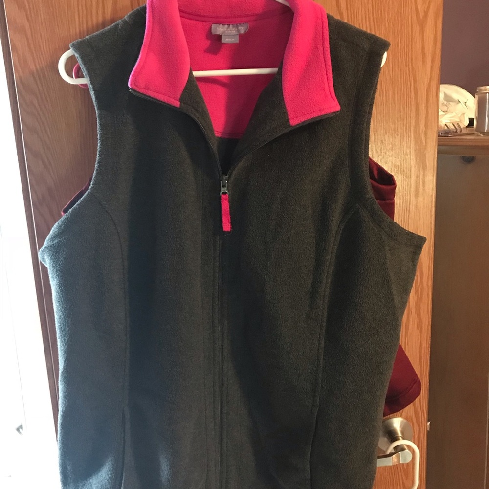 Fleece vest EUC